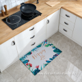 Cartoon printed kitchen mats absorbent non-slip mats